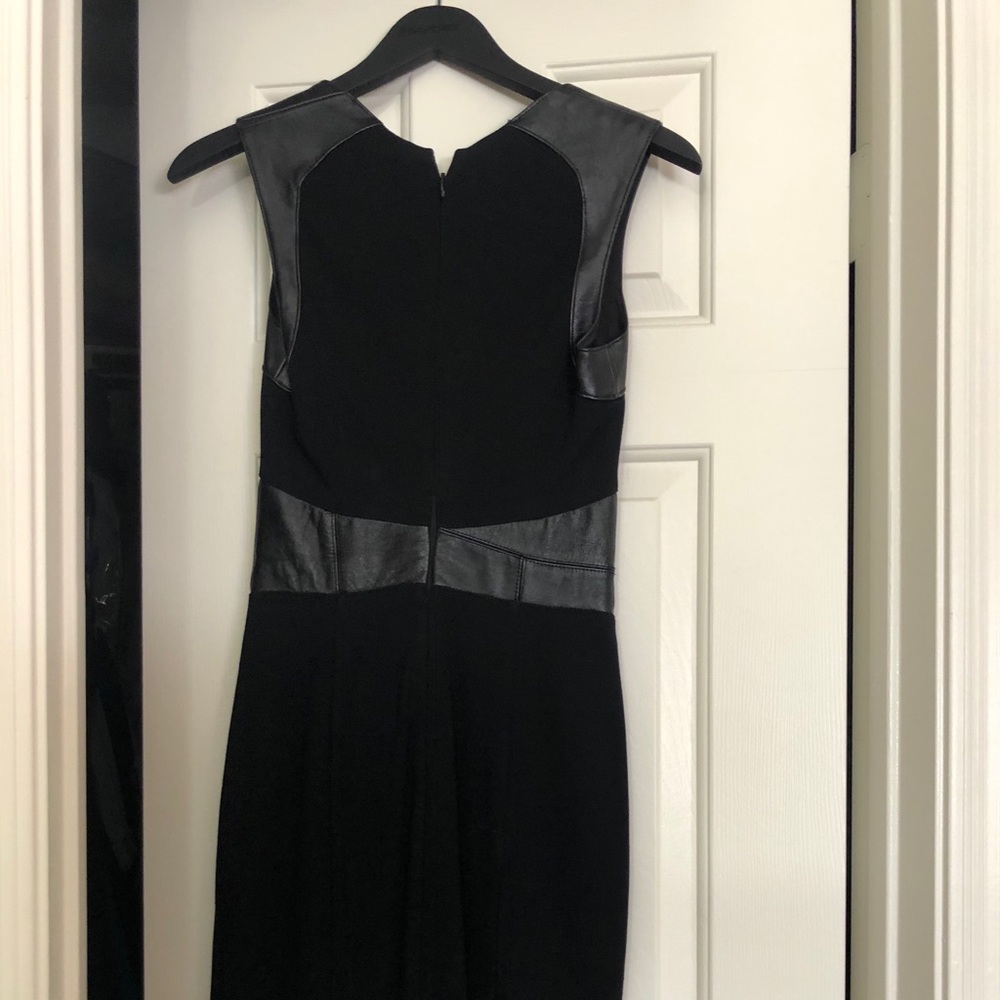 Black midi style bebe brand dress